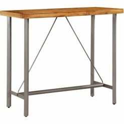 Nouveau ✔️ TRUE DEAL Table De Bar Teck Recyclé Massif 120 X 58 X 106 Cm 🔔 8 Nouveau ✔️ TRUE DEAL Table De Bar Teck Recyclé Massif 120 X 58 X 106 Cm 🔔 -Table haute Boutique 27130084 2
