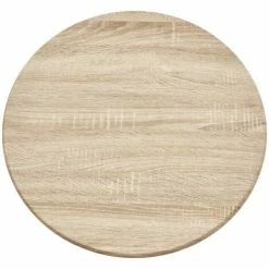 Promo 🎁 ASUPERMALL Table De Bar Chene 60 X 107,5 Cm MDF 😉 -Table haute Boutique 27304011 4