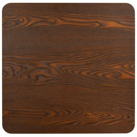 Acheter 😀 ASUPERMALL Table De Bistro Marron Fonce 80x80 Cm MDF 👍 6 Acheter 😀 ASUPERMALL Table De Bistro Marron Fonce 80x80 Cm MDF 👍 – Image 4