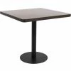 Acheter 🛒 YOUTHUP Table De Bistro Marron Foncé 80x80 Cm MDF - Brun 🧨 1 Acheter 🛒 YOUTHUP Table De Bistro Marron Foncé 80x80 Cm MDF - Brun 🧨 -Table haute Boutique 27392658 1