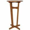 De gros ✔️ YOUTHUP Table De Bar 60x105 Cm Bois D'acacia Massif - Brun ⭐ -Table haute Boutique 28175987 1