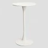 Tout neuf 👍 Table Haute Ronde En MDF Et Métal (Ø60 Cm) Ivet Style SKLUM MDF - Blanc 🔥 2 Tout neuf 👍 Table Haute Ronde En MDF Et Métal (Ø60 Cm) Ivet Style SKLUM MDF - Blanc 🔥 -Table haute Boutique 28394124 1