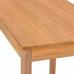 Budget ⌛ YOUTHUP Table De Bar De Jardin 110x60x105 Cm Bois De Teck Solide - Brun 🎁 -Table haute Boutique 28573270 5