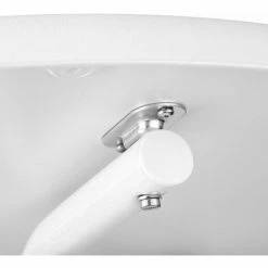 Offres ❤️ Beautissu Table De Bar Ronde Ø 60 Cm Emma - Table De Bistrot Pour Cuisine Ou Exterieur Jardin Terrasse Balcon - Anthracite - Hauteur 70 Cm - Entretien Facile & Résistant Aux Intempéries Blanc 👏 -Table haute Boutique 28852637 3