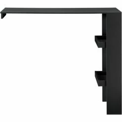 Coupon ⌛ Table De Bar Bromölla 120 X 45 X 106 Cm Noir [en.casa] ✔️ -Table haute Boutique 28854953 4