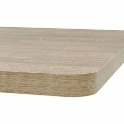 Meilleur prix 😉 TRUE DEAL Table De Bistro MDF Et Acier Carré 80x80x75 Cm Couleur De Chêne 👍 -Table haute Boutique 28909652 4