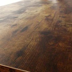 Acheter 🤩 WILTEC Table Haute De Bar Vintage Contemporain 120x60x90cm 2 Tabourets Cadre En Métal Solide Montage Simple ❤️ -Table haute Boutique 29056495 3