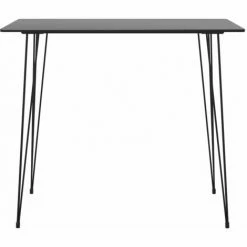 Remise 👍 TRUE DEAL Ensemble De Bar 3 Pcs, 1 Table Et 2 Tabourets De Bar Noir ⌛ 9 Remise 👍 TRUE DEAL Ensemble De Bar 3 Pcs, 1 Table Et 2 Tabourets De Bar Noir ⌛ -Table haute Boutique 30120978 3