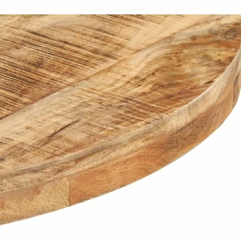 De gros 🔔 TRUE DEAL Table De Bistro Ronde Ø80x75 Cm Bois De Manguier Brut 🎉 6 De gros 🔔 TRUE DEAL Table De Bistro Ronde Ø80x75 Cm Bois De Manguier Brut 🎉 – Image 4