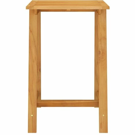 Coupon 😀 VidaXL Table De Bar De Jardin 70x70x104 Cm Bois D'acacia Massif - Brun ✔️ 4 Coupon 😀 VidaXL Table De Bar De Jardin 70x70x104 Cm Bois D'acacia Massif - Brun ✔️ – Image 2