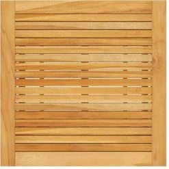 Nouveau 🤩 TRUE DEAL Table De Bar De Jardin 70x70x104 Cm Bois D'acacia Massif 💯 -Table haute Boutique 30546241 4