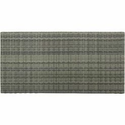 De gros 🌟 TRUE DEAL Meuble De Bar De Jardin 5 Pcs Et Coussins Résine Tressée Gris ❤️ -Table haute Boutique 30670514 3