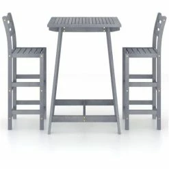 Les meilleures critiques de 🎉 VidaXL Ensemble De Bar D'extérieur 3 Pcs Gris Bois D'acacia Massif - Gris ✔️ 9 Les meilleures critiques de 🎉 VidaXL Ensemble De Bar D'extérieur 3 Pcs Gris Bois D'acacia Massif - Gris ✔️ -Table haute Boutique 30673723 3