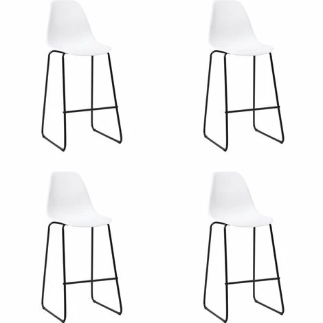 Le moins cher 👏 ASUPERMALL Ensemble De Bar 5 Pcs Plastique Blanc 🎁 5 Le moins cher 👏 ASUPERMALL Ensemble De Bar 5 Pcs Plastique Blanc 🎁 – Image 3