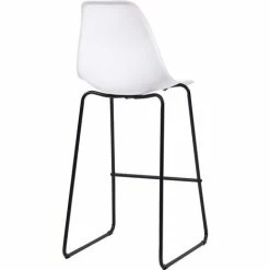 Le moins cher 👏 ASUPERMALL Ensemble De Bar 5 Pcs Plastique Blanc 🎁 10 Le moins cher 👏 ASUPERMALL Ensemble De Bar 5 Pcs Plastique Blanc 🎁 -Table haute Boutique 31119035 4