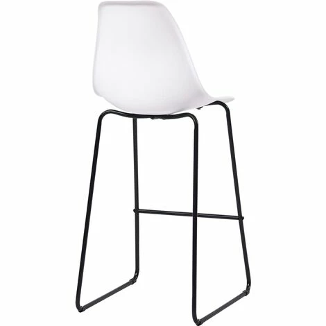 Le moins cher 👏 ASUPERMALL Ensemble De Bar 5 Pcs Plastique Blanc 🎁 6 Le moins cher 👏 ASUPERMALL Ensemble De Bar 5 Pcs Plastique Blanc 🎁 – Image 4