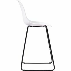 De gros 🎁 ASUPERMALL Ensemble De Bar 5 Pcs Plastique Blanc ✨ -Table haute Boutique 31119045 5