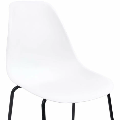 Sortie 😉 ASUPERMALL Ensemble De Bar 5 Pcs Plastique Blanc 😍 7 Sortie 😉 ASUPERMALL Ensemble De Bar 5 Pcs Plastique Blanc 😍 – Image 5