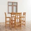 Top 10 🥰 ASUPERMALL Ensemble De Bar D'exterieur 5 Pcs Bois D'acacia Massif 🌟 2 Top 10 🥰 ASUPERMALL Ensemble De Bar D'exterieur 5 Pcs Bois D'acacia Massif 🌟 -Table haute Boutique 31558388 1