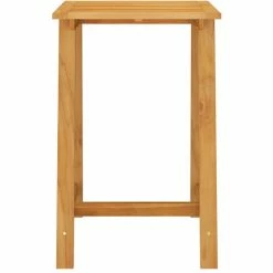 Meilleure vente 👍 ASUPERMALL Table De Bar De Jardin 70x70x104 Cm Bois D'acacia Massif 🔔 -Table haute Boutique 31560139 2