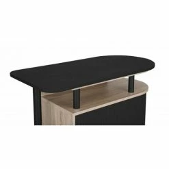 Meilleur prix 😍 BEAUX MEUBLES PAS CHERS Mange-Debout Table Pivotante Chêne Noir 😀 10 Meilleur prix 😍 BEAUX MEUBLES PAS CHERS Mange-Debout Table Pivotante Chêne Noir 😀 -Table haute Boutique 32366923 4