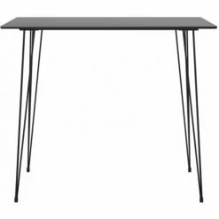 Bon marché 👏 ASUPERMALL Ensemble De Bar 5 Pcs Noir 🧨 -Table haute Boutique 32423557 2