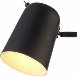 Meilleure affaire 🎉 LÚZETE - LÁMPARA DE MESA MARTHA NEGRO - Noir 😀 -Table haute Boutique 32686880 3