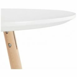 Vente flash 💯 Paris Prix - Table De Bar En Bois "lizon" 110cm Blanc & Naturel 😀 10 Vente flash 💯 Paris Prix - Table De Bar En Bois "lizon" 110cm Blanc & Naturel 😀 -Table haute Boutique 33662654 4