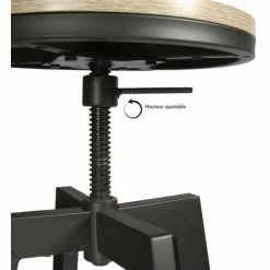 Grosses soldes 🛒 Paris Prix - Table De Bar & 2 Tabourets "réglables" 93cm Gris 👏 9 Grosses soldes 🛒 Paris Prix - Table De Bar & 2 Tabourets "réglables" 93cm Gris 👏 -Table haute Boutique 33674848 3