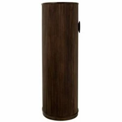 Nouveau 💯 Paris Prix - Meuble De Bar Range-bouteilles "reyi" 164cm Marron 👍 -Table haute Boutique 33677173 3