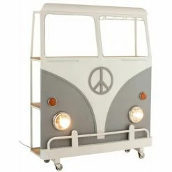 Tout neuf 😀 Paris Prix - Table De Bar Design à Led "auto" 175cm Blanc & Gris 🔥 -Table haute Boutique 33677435 5