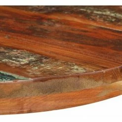 Meilleur prix 🧨 ASUPERMALL Table De Bistro Ronde Ø60x75 Cm Bois De Recuperation Massif 🔔 -Table haute Boutique 34966524 3