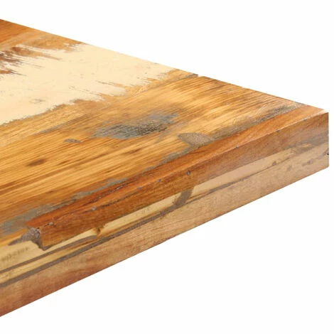 Promo 💯 ASUPERMALL Table De Bistro Carree 70x70x75 Cm Bois De Recuperation Massif 🎉 7 Promo 💯 ASUPERMALL Table De Bistro Carree 70x70x75 Cm Bois De Recuperation Massif 🎉 – Image 5