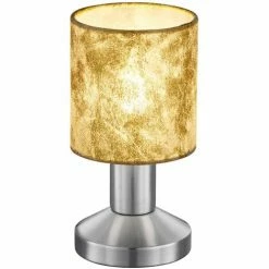 Meilleur prix 😉 LÚZETE - LÁMPARA DE MESA PICCOLO PANTALLA ORO - Or ✔️