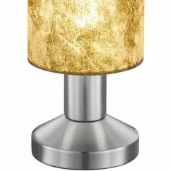 Meilleur prix 😉 LÚZETE - LÁMPARA DE MESA PICCOLO PANTALLA ORO - Or ✔️ -Table haute Boutique 35545737 4