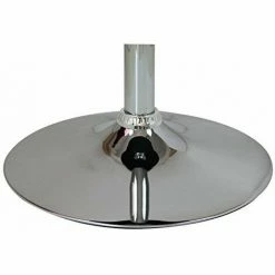 Remise ✔️ HELLOSHOP26 Table Haute En MDF Et Acier Chromé Réglable En Hauteur Noir - Noir ✔️ -Table haute Boutique 35570480 4