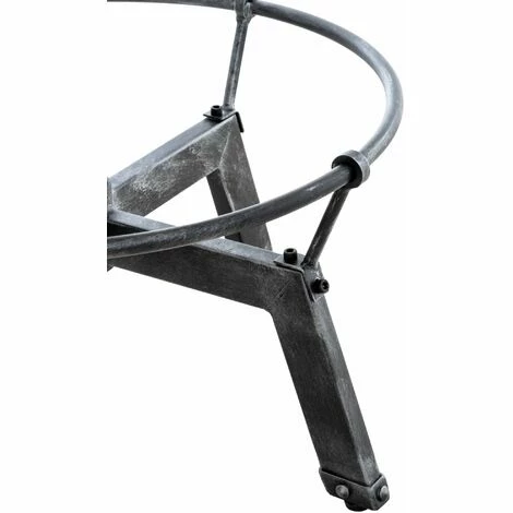 Meilleure affaire ✨ DéCOSHOP26 Table Haute En Bois Massif Et Métal Argenté Hauteur Réglable Style Industriel - Argentéer 🧨 6 Meilleure affaire ✨ DéCOSHOP26 Table Haute En Bois Massif Et Métal Argenté Hauteur Réglable Style Industriel - Argentéer 🧨 – Image 4