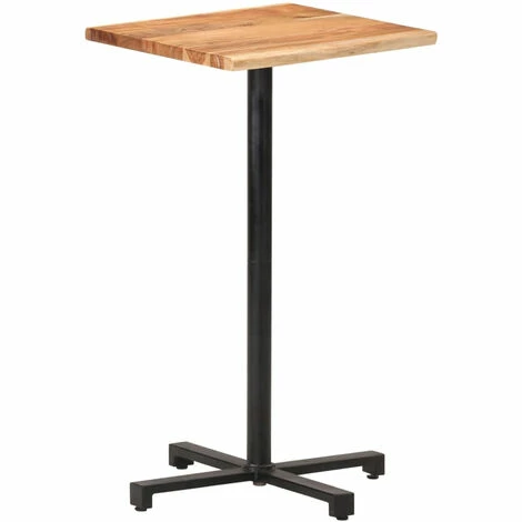 Le moins cher 🌟 ASUPERMALL Table De Bar Au Bord Naturel 50x50x110 Cm Bois D'acacia Massif 🥰 3 Le moins cher 🌟 ASUPERMALL Table De Bar Au Bord Naturel 50x50x110 Cm Bois D'acacia Massif 🥰