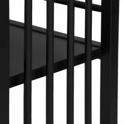 Top 10 💯 HELLOSHOP26 Table De Bar Avec 3 étagères En Métal Et MDF Noir - Métal 🌟 7 Top 10 💯 HELLOSHOP26 Table De Bar Avec 3 étagères En Métal Et MDF Noir - Métal 🌟 -Table haute Boutique 36870590 3