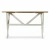 Top 10 ❤️ DECORATION D’AUTREFOIS Table Haute Bois Blanc Césuré 160x105x88.5cm - Blanc ✔️ -Table haute Boutique 37392232 1