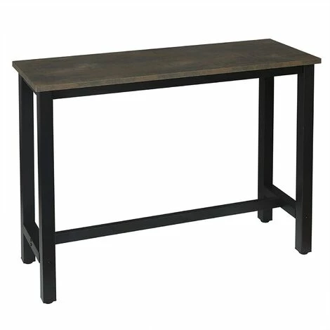 Acheter 🧨 WOLTU 1 X Table De Bar. Table De Bistrot. Table à Manger. Structure En Métal. Plateau En MDF. 140x40x100 Cm. Noir+Rouille 🎉 3 Acheter 🧨 WOLTU 1 X Table De Bar. Table De Bistrot. Table à Manger. Structure En Métal. Plateau En MDF. 140x40x100 Cm. Noir+Rouille 🎉