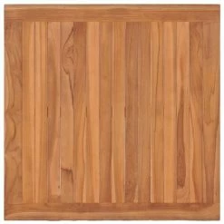 Meilleure vente 🔔 Table Batavia Bois De Teck Massif 85x85x75 Cm VidaXL 🥰 -Table haute Boutique 39703210 4