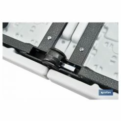 Bon marché 🤩 OTROS Tavolo Pieghevole Rettangolare Blanca 122x60x74cm 👍 -Table haute Boutique 39791919 3