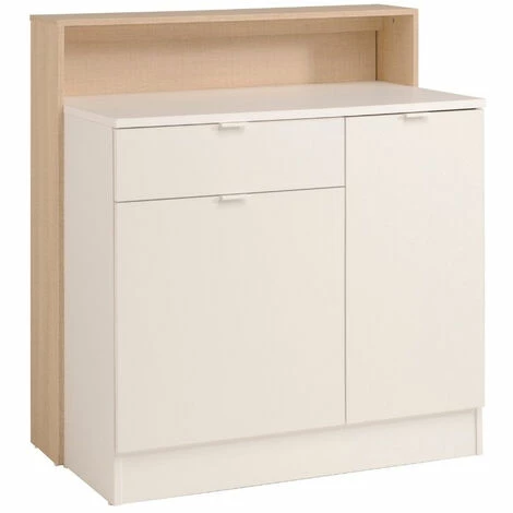 Tout neuf ⭐ CONCEPT-USINE Meuble De Bar Avec Rangements Et Tablette Amovible Bois OKO ⌛ 6 Tout neuf ⭐ CONCEPT-USINE Meuble De Bar Avec Rangements Et Tablette Amovible Bois OKO ⌛ – Image 5