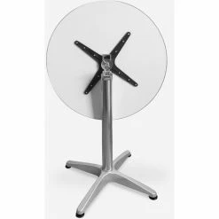 Top 10 😉 AHD AMAZING HOME DESIGN Table Avec Plateau Rond Pliant 70cm En Acier Pour Bar Extérieur Skladan 🧨 -Table haute Boutique 40008350 4