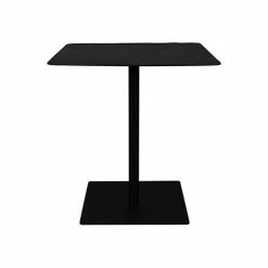 Top 10 ✨ DUTCHBONE Table Carrée 70x75 Cm Décor Pin Noir Et Métal - BRAZA ⌛