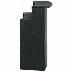 Top 10 🛒 HAPPYSHOPPING Table De Bar De Jardin Noir 120x55x110 Cm Resine Tressee 🤩 10 Top 10 🛒 HAPPYSHOPPING Table De Bar De Jardin Noir 120x55x110 Cm Resine Tressee 🤩 -Table haute Boutique 40267369 4