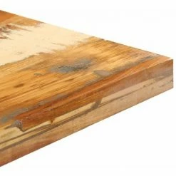 Top 10 🛒 HAPPYSHOPPING Table De Bistro Carree 70x70x75 Cm Bois De Recuperation Massif 😀 -Table haute Boutique 40270471 5