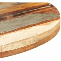 Remise ✔️ HAPPYSHOPPING Table De Bistro Carree Ø80x75 Cm Bois De Recuperation Massif 🧨 -Table haute Boutique 40270490 3