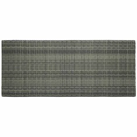 Meilleure affaire ✔️ HAPPYSHOPPING Table De Bar De Jardin Gris 140,5x60,5x110,5 Cm Resine Tressee 🥰 6 Meilleure affaire ✔️ HAPPYSHOPPING Table De Bar De Jardin Gris 140,5x60,5x110,5 Cm Resine Tressee 🥰 – Image 4